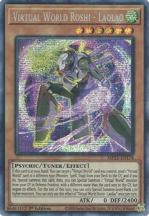 Virtual World Roshi - Laolao [MP21-EN174] Prismatic Secret Rare