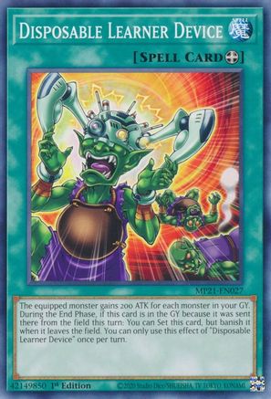 Disposable Learner Device [MP21-EN027] Common