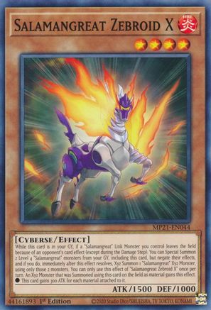 Salamangreat Zebroid X [MP21-EN044] Common