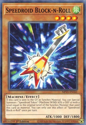 Speedroid Block-n-Roll [MP21-EN161] Common