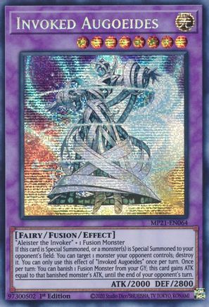 Invoked Augoeides [MP21-EN064] Prismatic Secret Rare