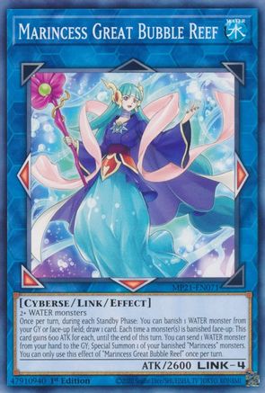 Marincess Great Bubble Reef [MP21-EN071] Common