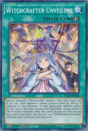 Witchcrafter Unveiling [MP21-EN080] Common