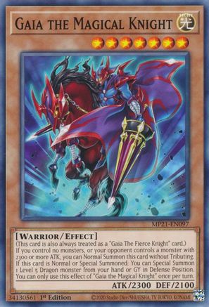 Gaia the Magical Knight [MP21-EN097] Common