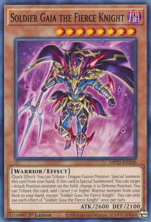Soldier Gaia The Fierce Knight [MP21-EN100] Common