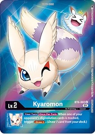 Kyaromon [BT6-002] (Alternative Art - Box Topper) [Double Diamond]