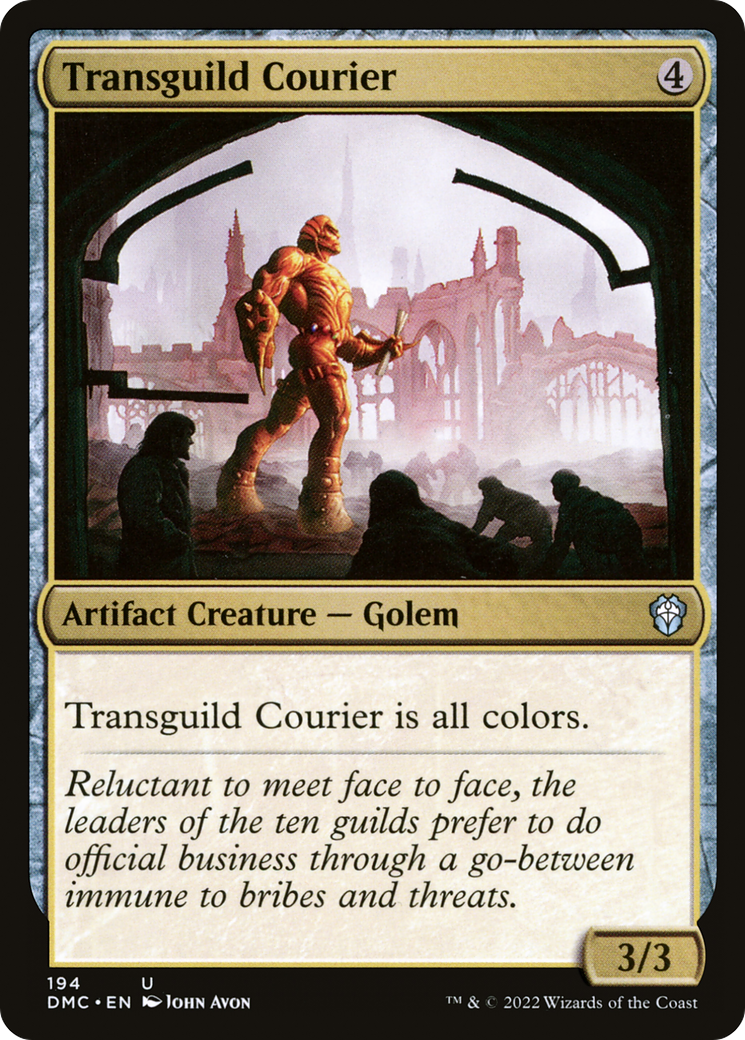 Transguild Courier [Dominaria United Commander]