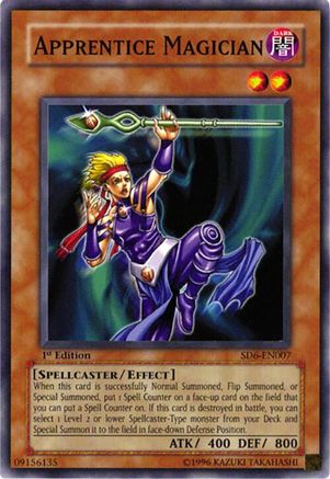 Apprentice Magician [SD6-EN007] Common