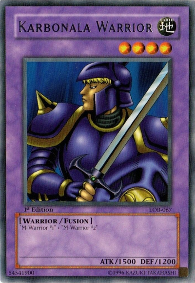 Karbonala Warrior [LOB-A067] Rare