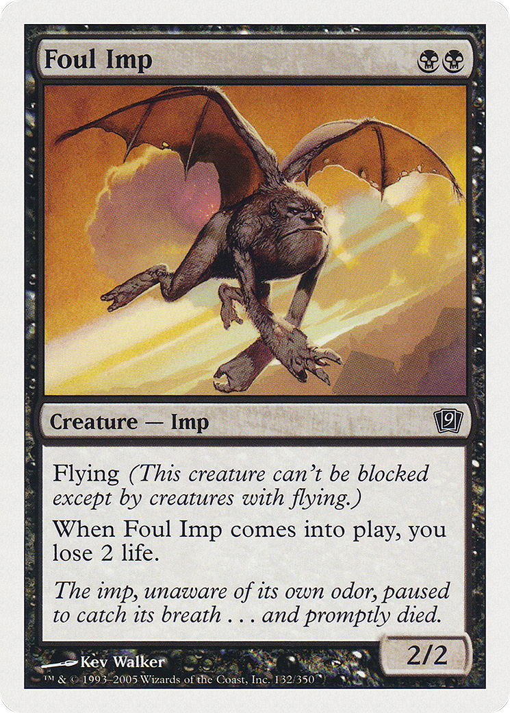 Foul Imp (9ED-132) - 9th Edition