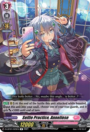 Selfie Practice, Anneliese (D-LBT01/029EN) [Lyrical Melody]