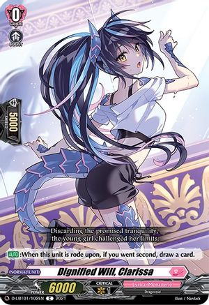 Dignified Will, Clarissa (D-LBT01/102EN) [Lyrical Melody]