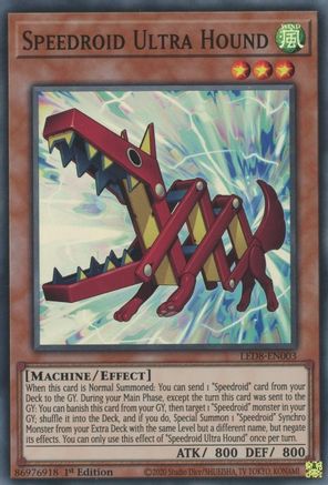 Speedroid Ultra Hound [LED8-EN003] Super Rare