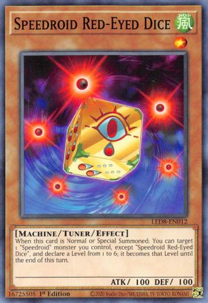 Speedroid Red-Eyed Dice [LED8-EN012] Common