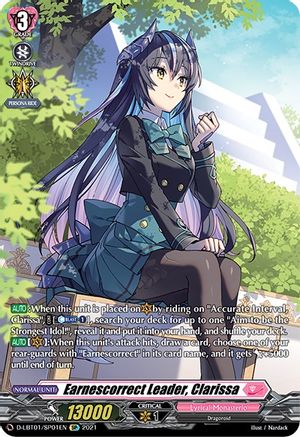Earnescorrect Leader, Clarissa (D-LBT01/SP01EN) [Lyrical Melody]