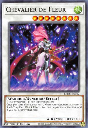 Chevalier de Fleur [LED8-EN032] Rare