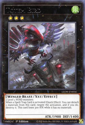 Totem Bird [LED8-EN054] Rare