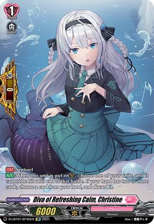 Diva of Refreshing Calm, Christine (D-LBT01/SP45EN) [Lyrical Melody]