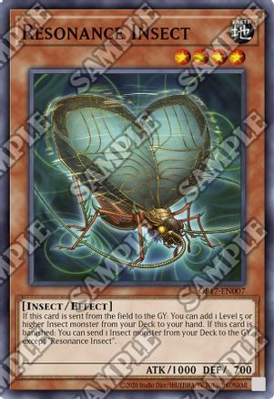 Resonance Insect [OP17-EN007] Super Rare