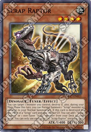 Scrap Raptor [OP17-EN011] Super Rare