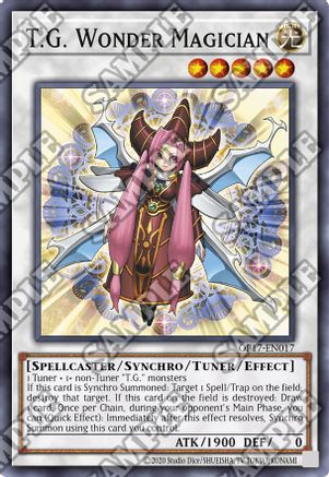T.G. Wonder Magician [OP17-EN017] Common