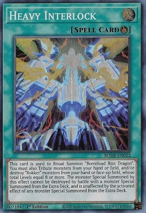 Heavy Interlock [BODE-EN052] Super Rare