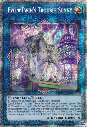 Evil Twin's Trouble Sunny [BODE-EN051] Starlight Rare
