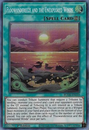 Floowandereeze and the Unexplored Wind [BODE-EN059] Super Rare
