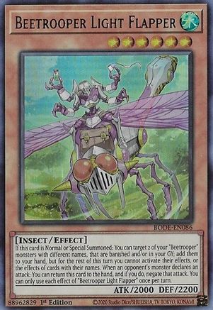 Beetrooper Light Flapper [BODE-EN086] Ultra Rare
