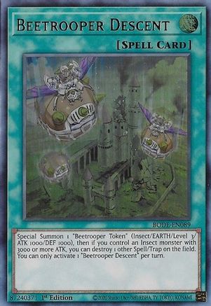 Beetrooper Descent [BODE-EN089] Ultra Rare
