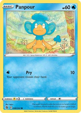 Panpour (068/264) [Sword & Shield: Fusion Strike]