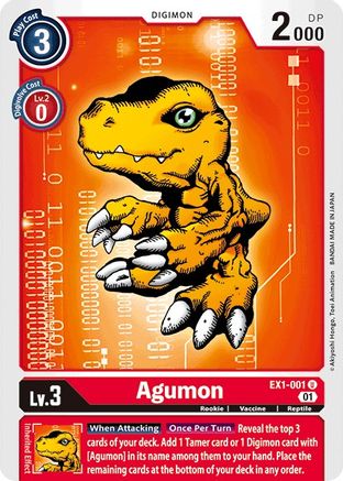 Agumon [EX1-001] [Classic Collection]