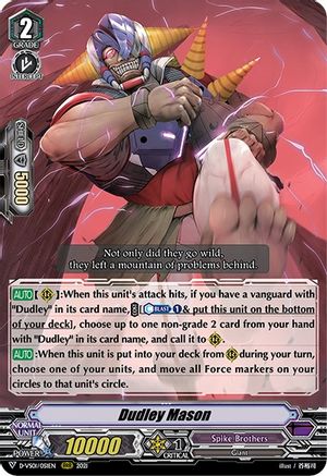 Dudley Mason (D-VS01/051EN) [V Clan Collection Vol.1]