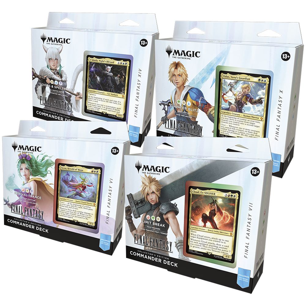 Magic: The Gathering: Final Fantasy - Commander Deck COLLECTOR'S EDITION *Sealed*