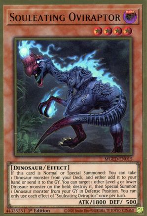 Souleating Oviraptor [MGED-EN015] Gold Rare