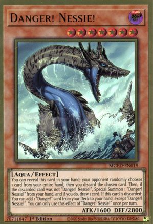 Danger! Nessie! [MGED-EN019] Gold Rare
