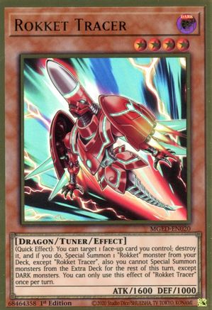 Rokket Tracer [MGED-EN020] Gold Rare