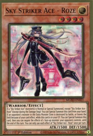 Sky Striker Ace - Roze [MGED-EN021] Gold Rare
