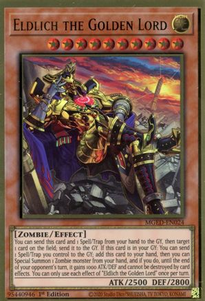 Eldlich the Golden Lord (Alternate Art) [MGED-EN024] Gold Rare