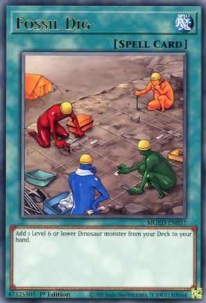 Fossil Dig [MGED-EN057] Rare
