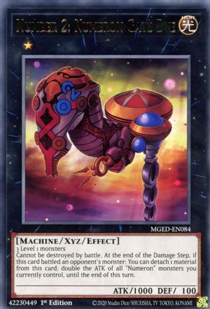 Number 2: Numeron Gate Dve [MGED-EN084] Rare