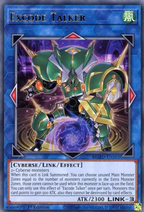 Excode Talker [MGED-EN103] Rare