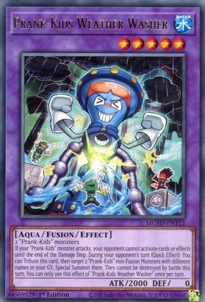 Prank-Kids Weather Washer [MGED-EN112] Rare