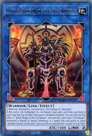 Battle Shogun of the Six Samurai [MGED-EN143] Rare