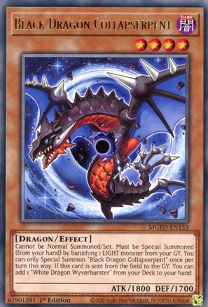 Black Dragon Collapserpent [MGED-EN133] Rare