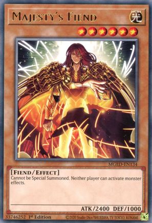 Majesty's Fiend [MGED-EN134] Rare