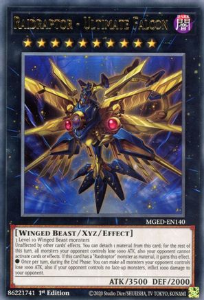 Raidraptor - Ultimate Falcon [MGED-EN140] Rare