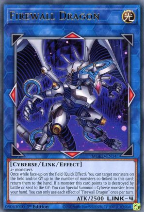 Firewall Dragon (Alternate Art - Purple) [MGED-EN141] Rare