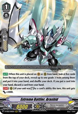 Extreme Battler, Arashid (D-VS02/040EN) [V Clan Collection Vol.2]
