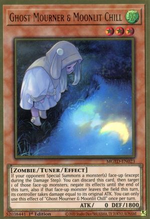 Ghost Mourner & Moonlit Chill (Alternate Art) [MGED-EN023] Gold Rare